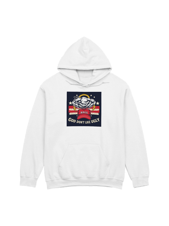 Dear MAGA: God Don't Like Ugly - Hoodie product image (2)