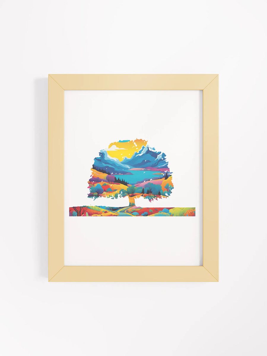 Surreal Mountain Wonderland Poster product image (39)