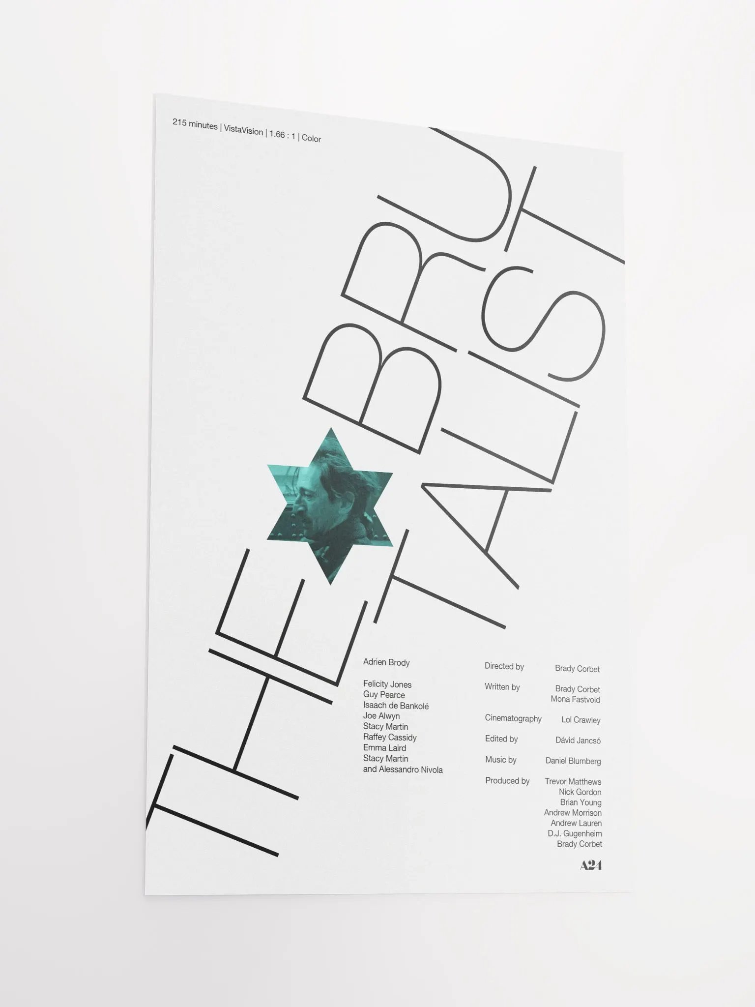 The Brutalist Movie Poster product image (2)