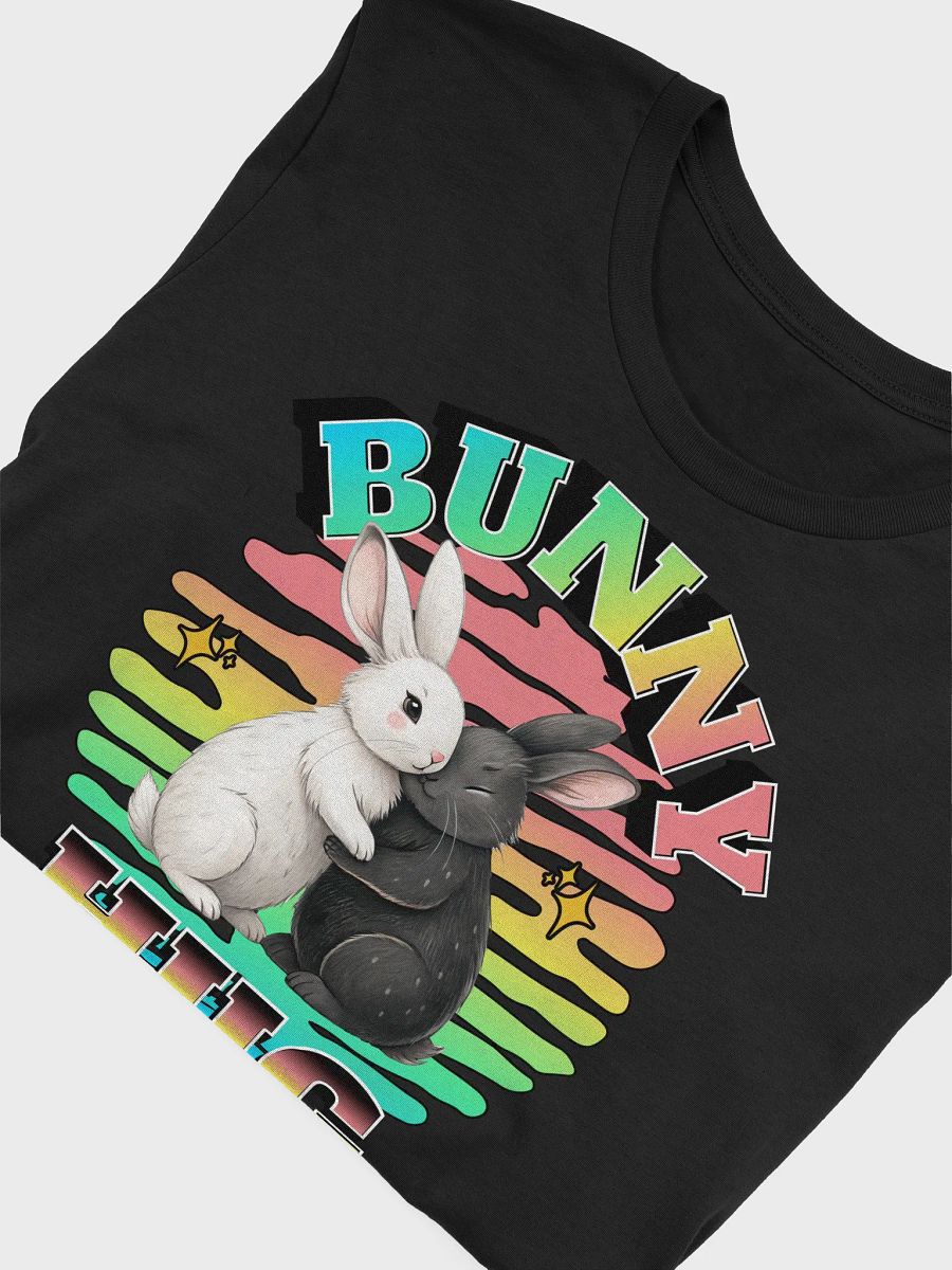 Bunny Hug Rabbit Rainbow Embrace T-Shirt product image (3)