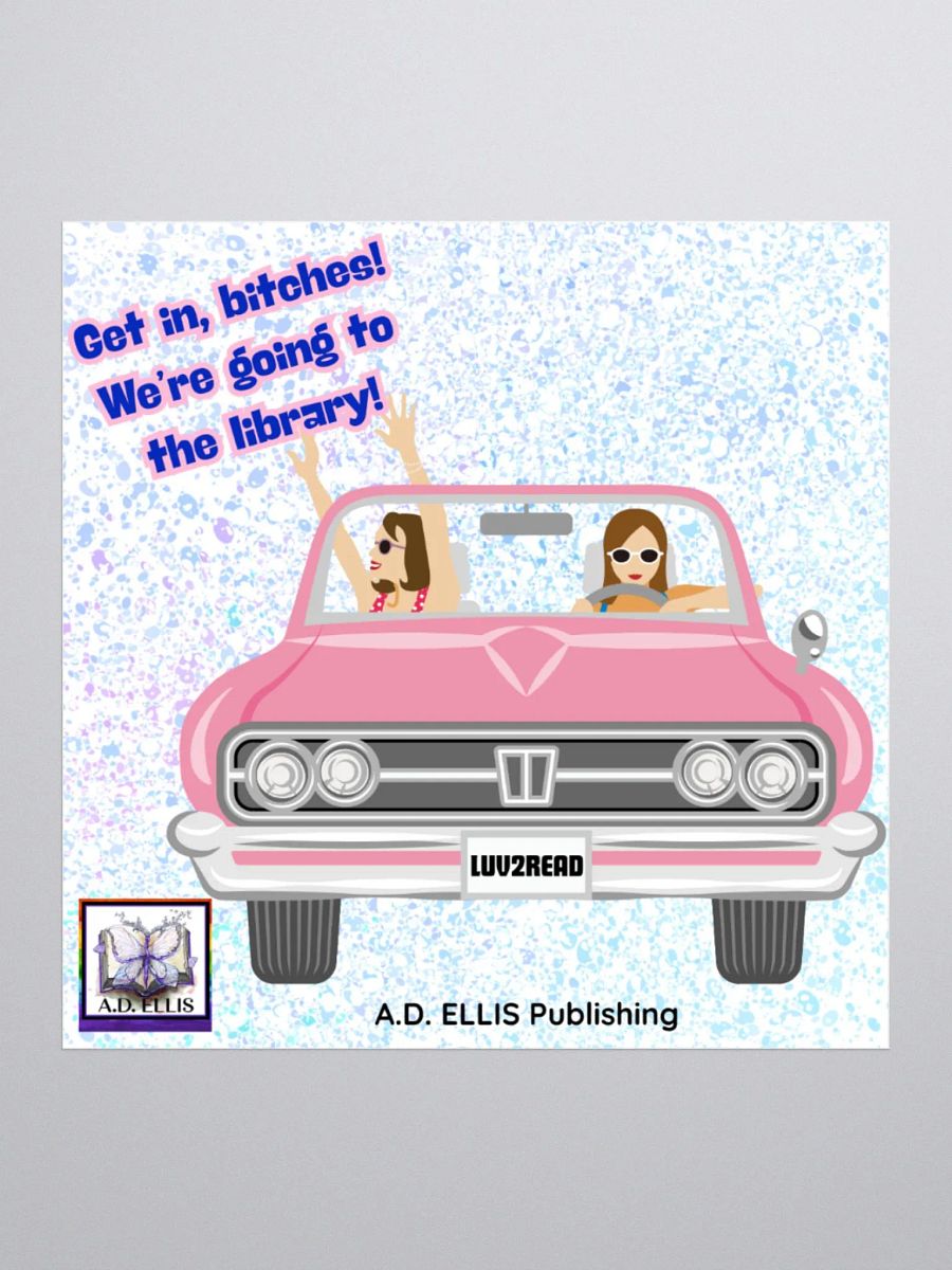 Library Sticker product image (2)
