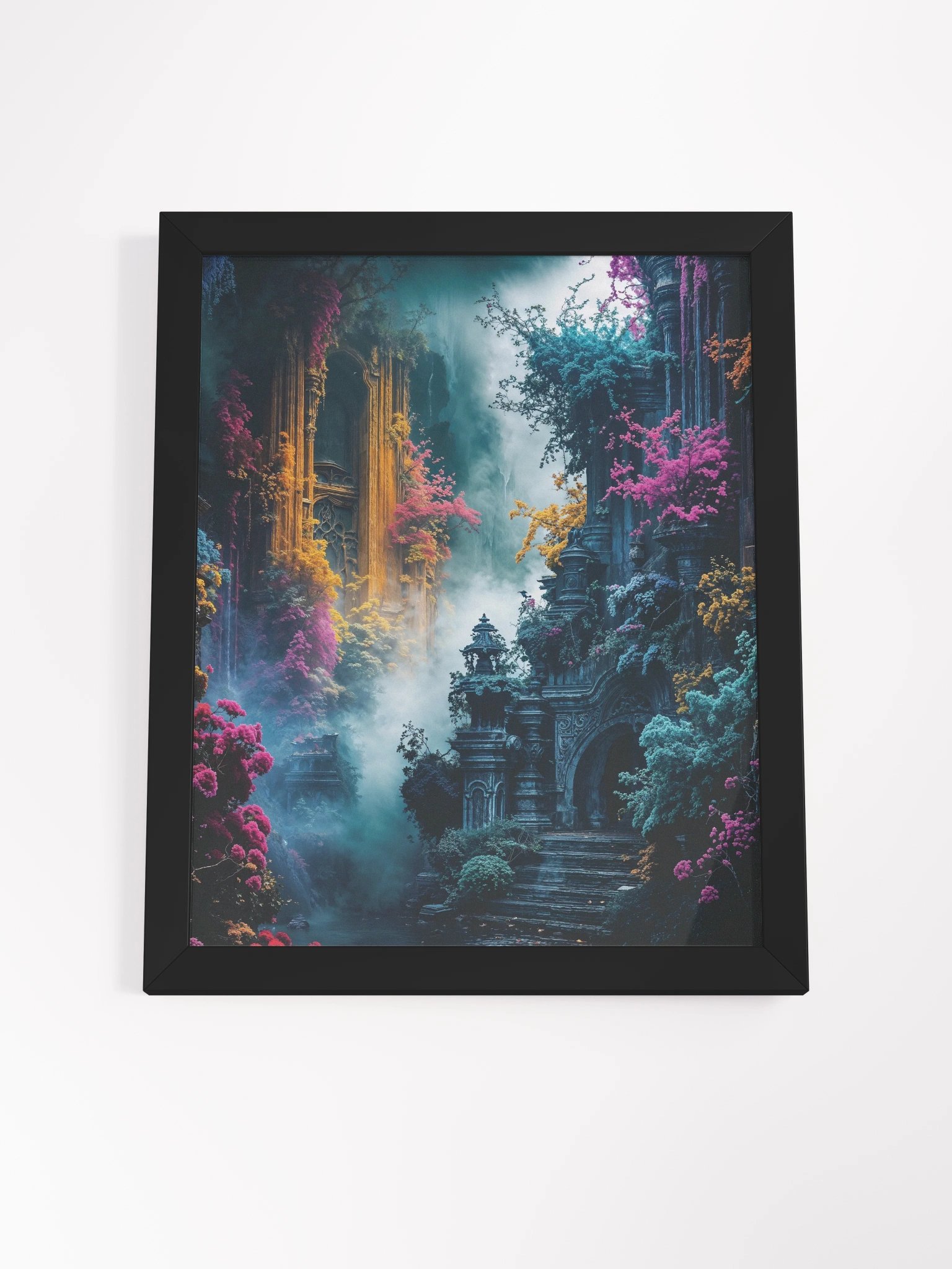 Sanctum of the Blooming Veil Framed Print product image (22)