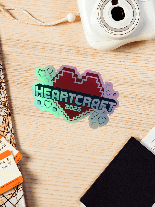 🕸️ Heartcraft Sticker product image (1)