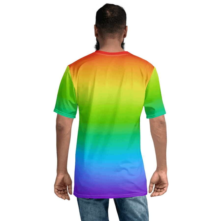 Rainbow Crew Neck T-Shirt product image (5)