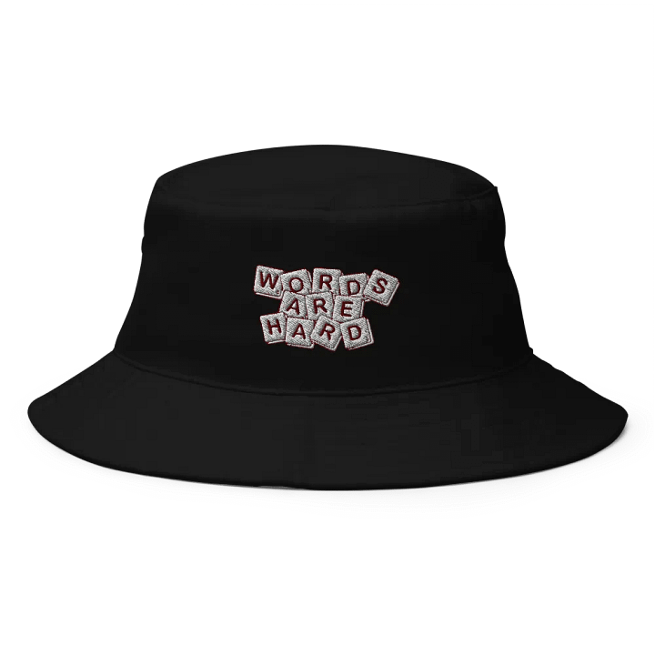 Words are Hard - Bucket Hat product image (1)
