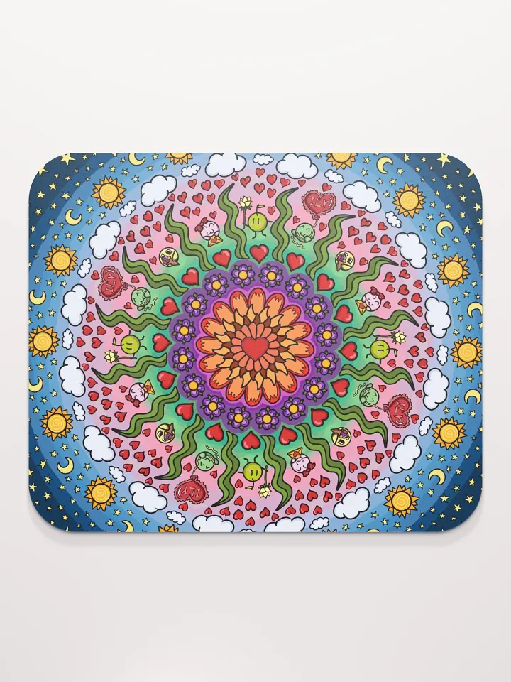 Dango Valentine Mandala - Mouse Pad product image (2)