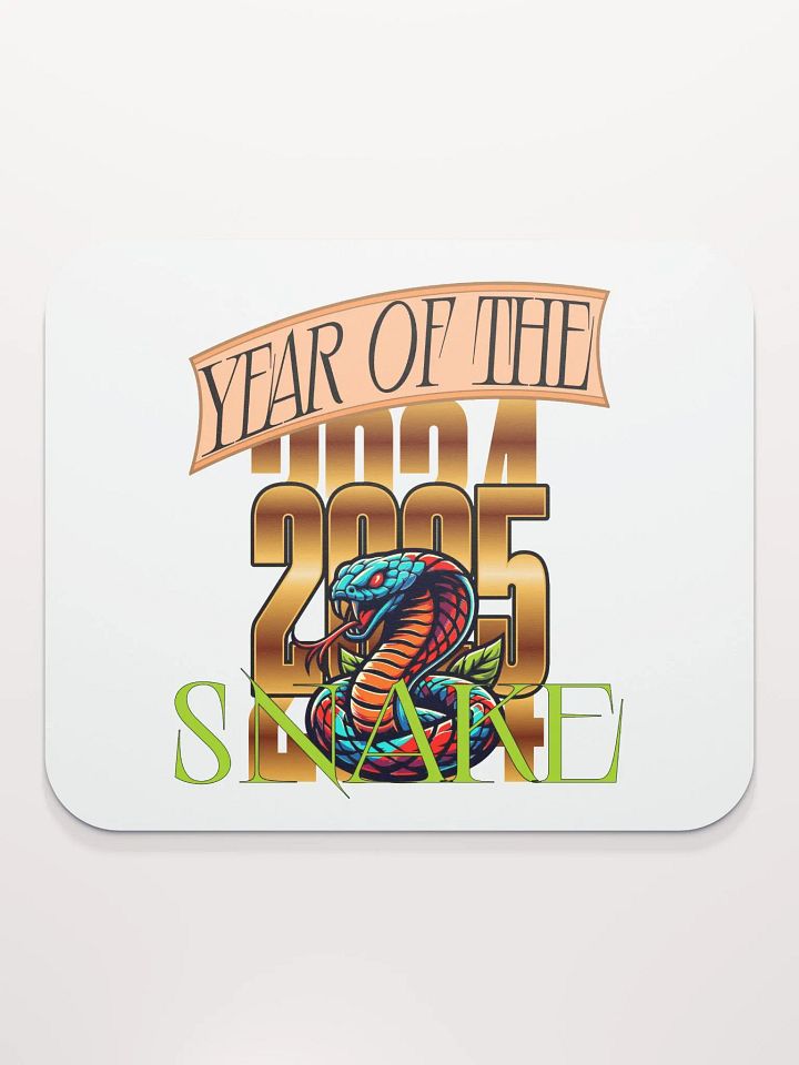 Year of the Snake 2025 Mouse Pad product image (2)