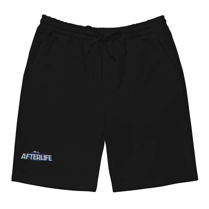 AfterLife Embroidered Fleece Shorts product image (1)