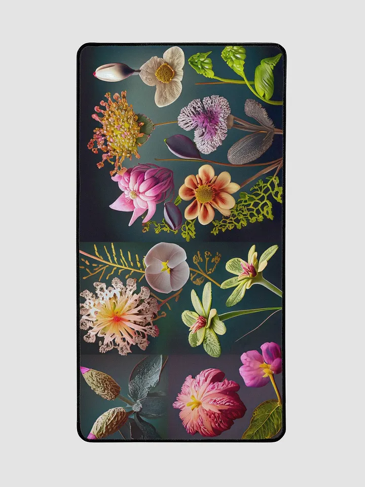 Bring a Touch of Spring to Your Workspace with this Vibrant Floral Mousepad product image (2)