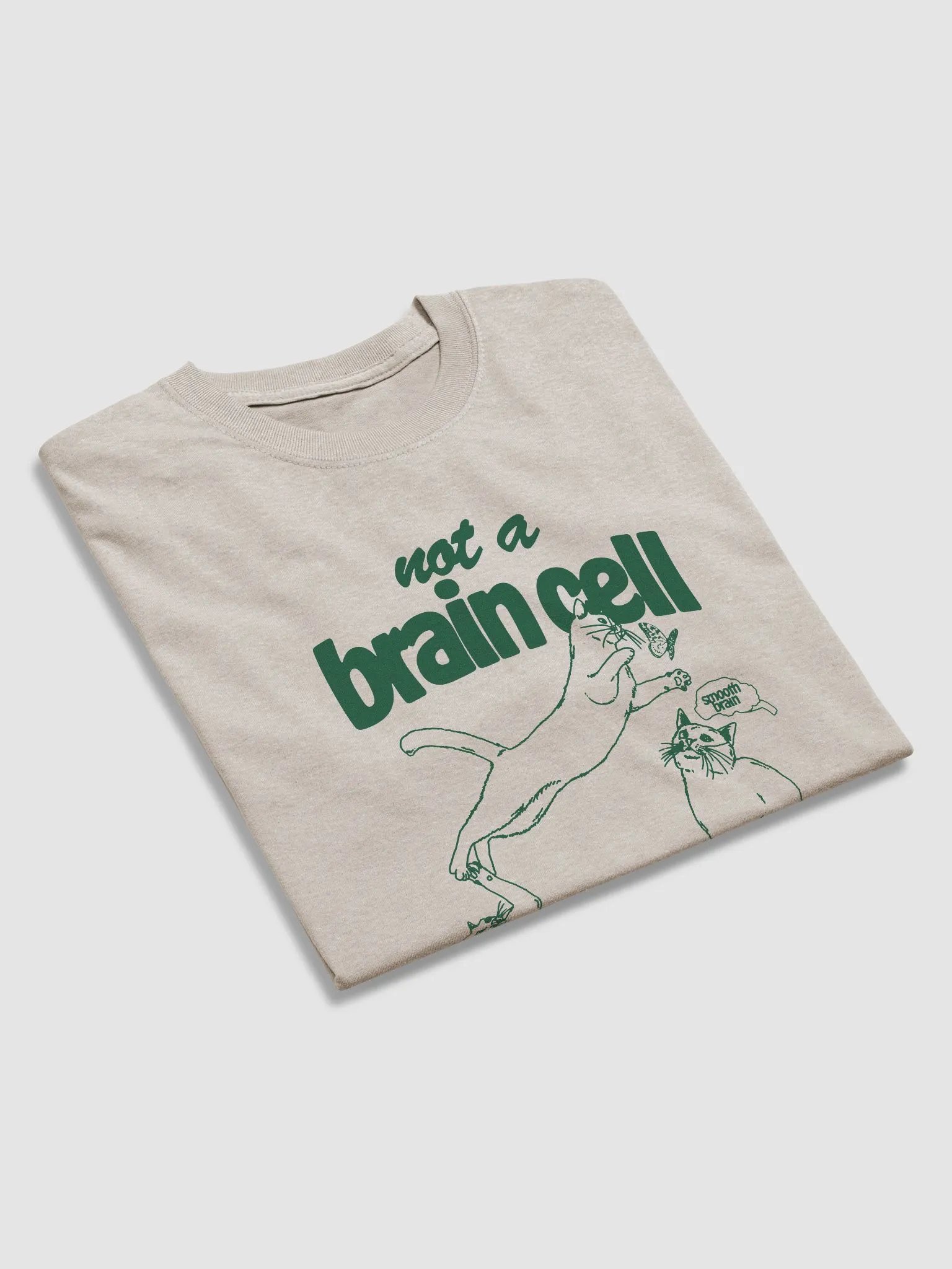 Not a brain cell in sight unisex tee product image (3)