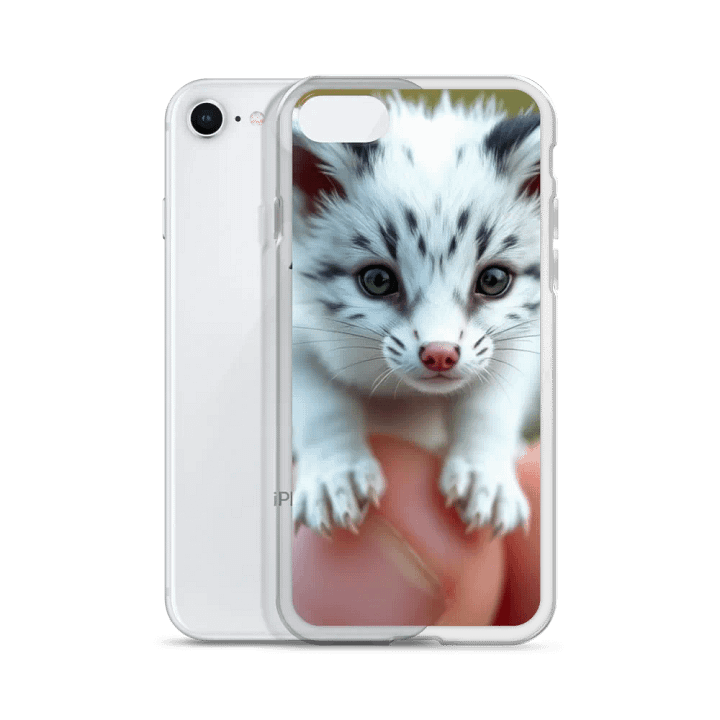 Whimsical Tiny Snow Fox iPhone Case product image (51)