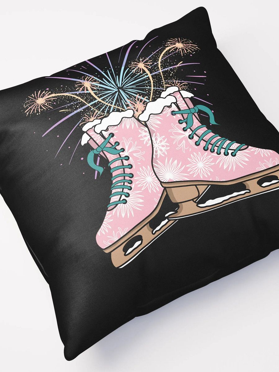 Ice Skates Fireworks Pillow product image (5)