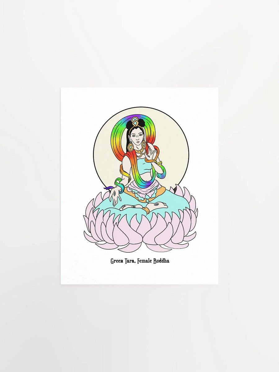 Green Tara 8x10 Print product image (1)