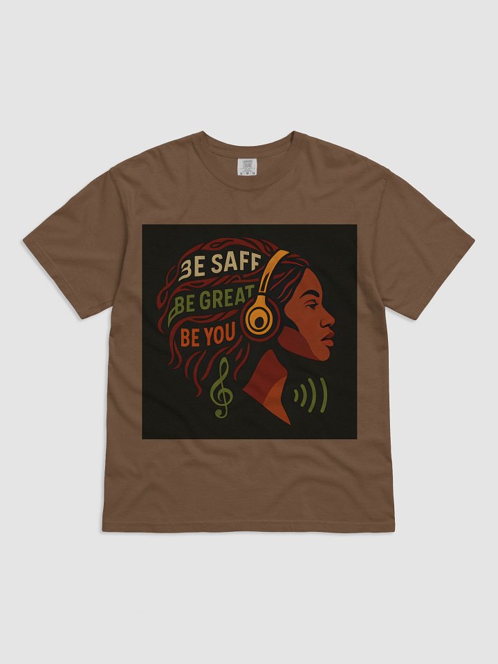 Be Safe, Be Great, Be You Black Queen Tee! product image (1)