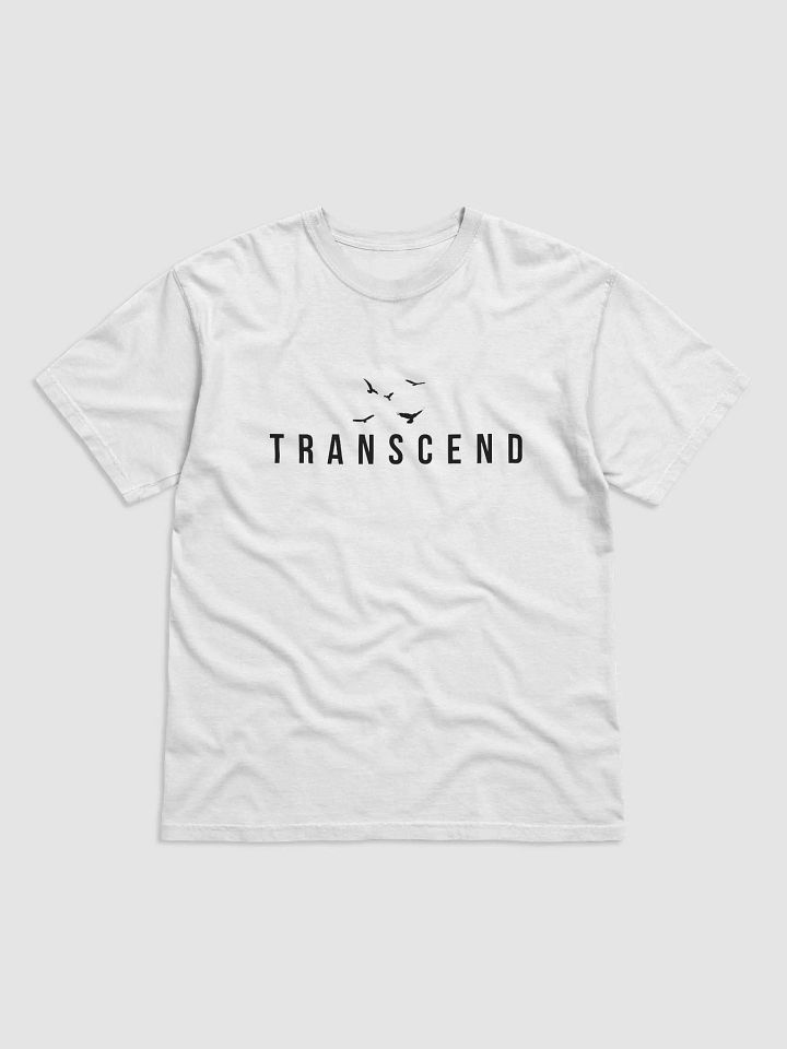 Transcend Unisex White Heavyweight T-Shirt product image (1)