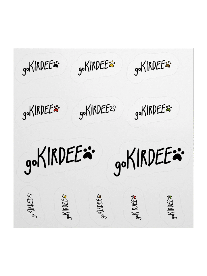 kirdee signature sticker sheet product image (1)