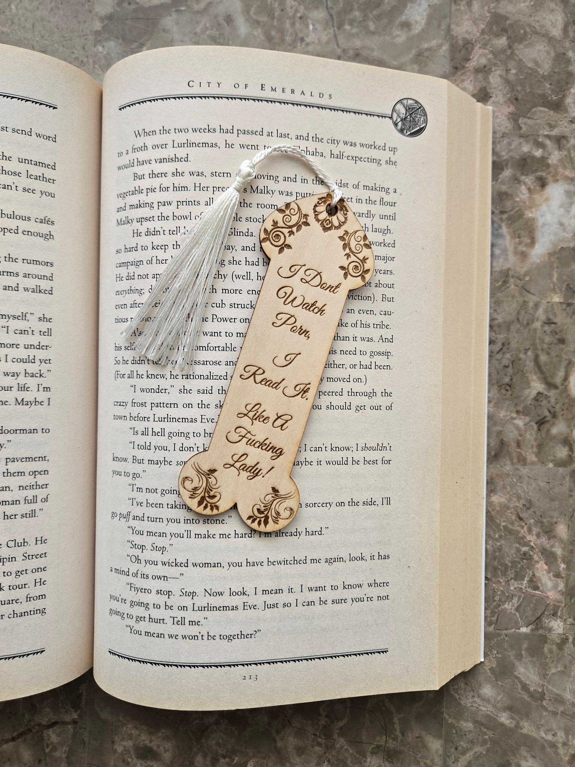 Wooden Bookmark - Spicy product image (3)