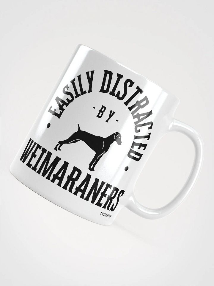 Easily Distracted - White Glossy Mug product image (2)