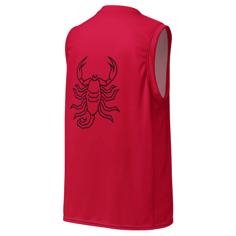 Stylish Scorpion All-Over Print Basketball Jersey product image (3)