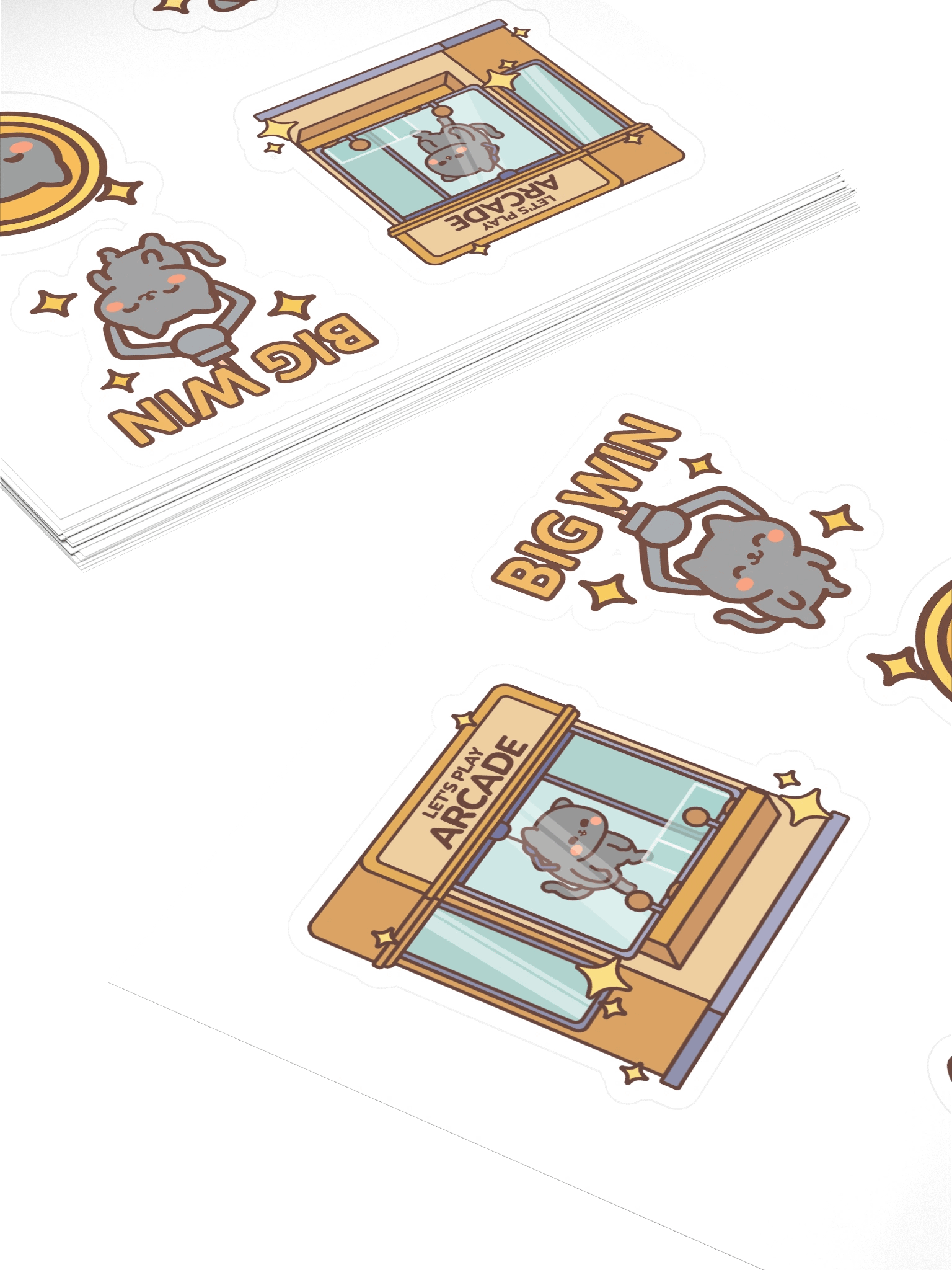 Let's Play Arcade Sticker Collection product image (4)