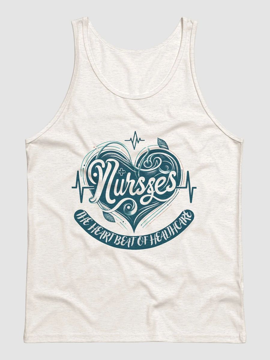 the heart of healthcare, Nurse Heartbeat Jersey Tank product image (2)