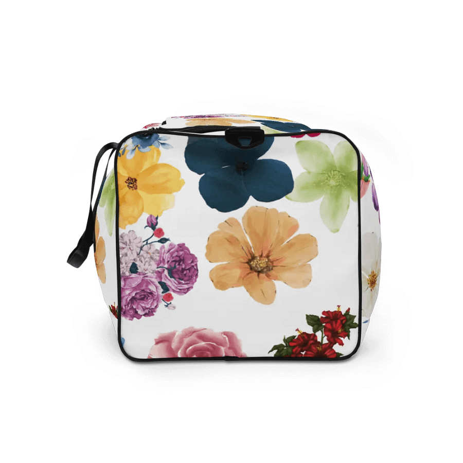 Colorful Flowers Duffle Bag product image (9)