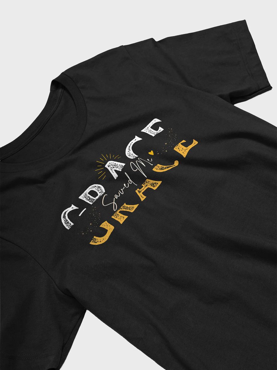 Grace Saved Me, Christian Faith Bella Canvas T-shirt product image (4)