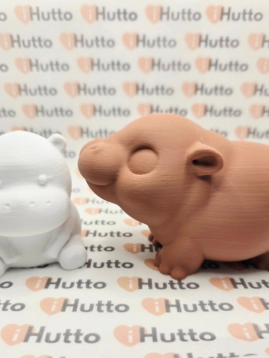 Baby Pygmy Hippo - 3D Printed product image (3)