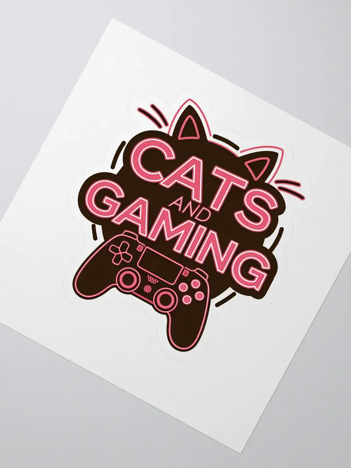 Meowtastic Gaming Cat Stickers product image (2)