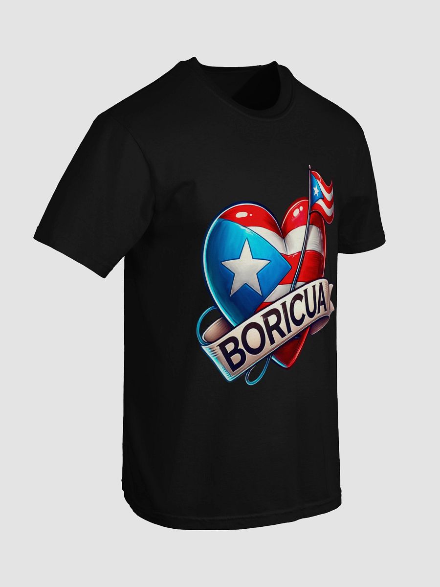 Boricua Pride Flag Heart T-Shirt product image (7)