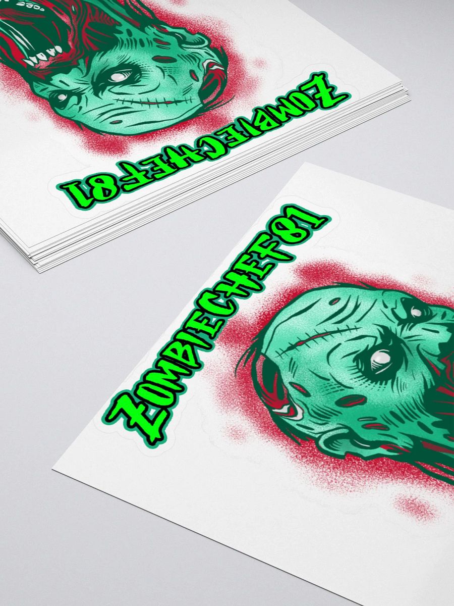 Zombiechef New Sticker product image (4)