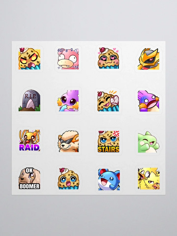 EMOTE STICKERS V2 product image (3)