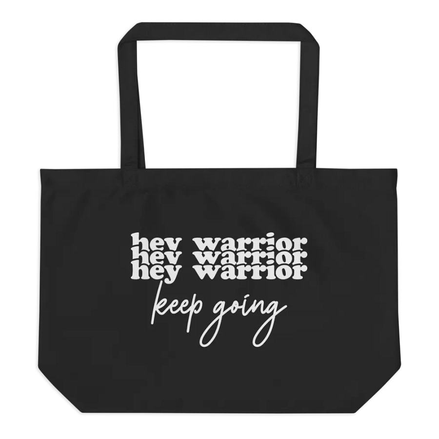 Hey Warrior Keep Going Bag product image (6)