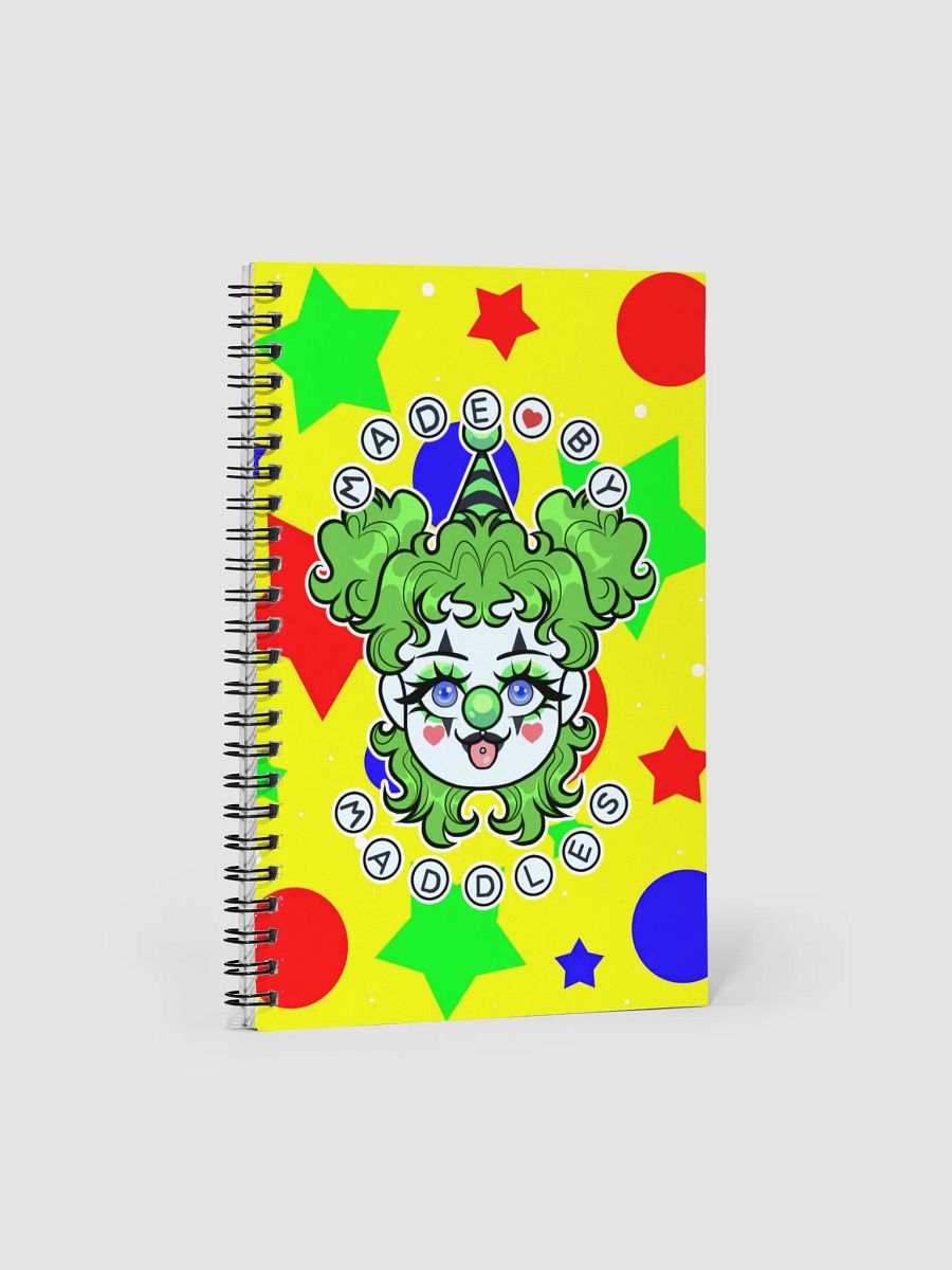Made by Maddles Logo Dotted Spiral Notebook product image (1)