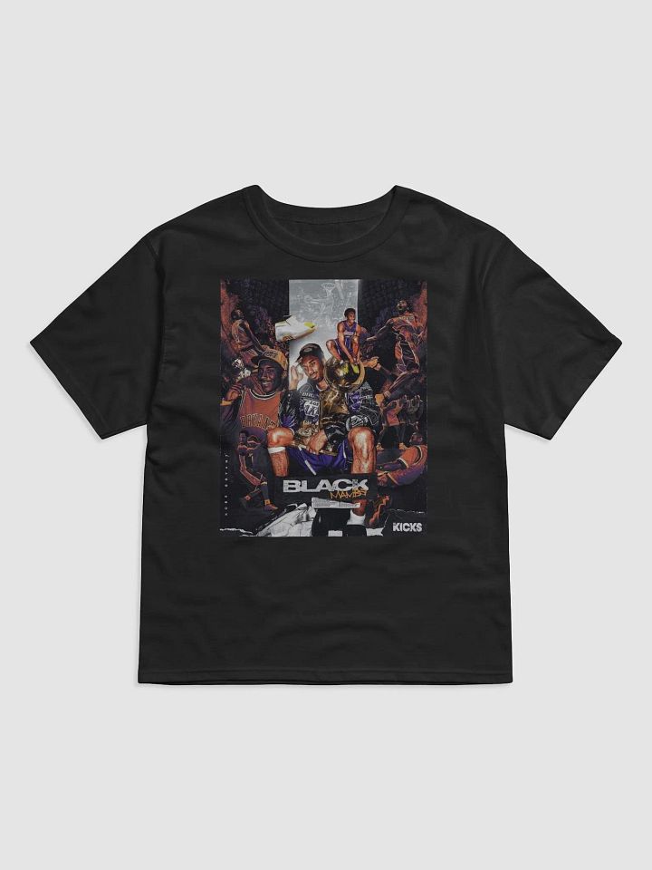 Black Mamba Tribute Basketball Player Collage T-Shirt product image (2)