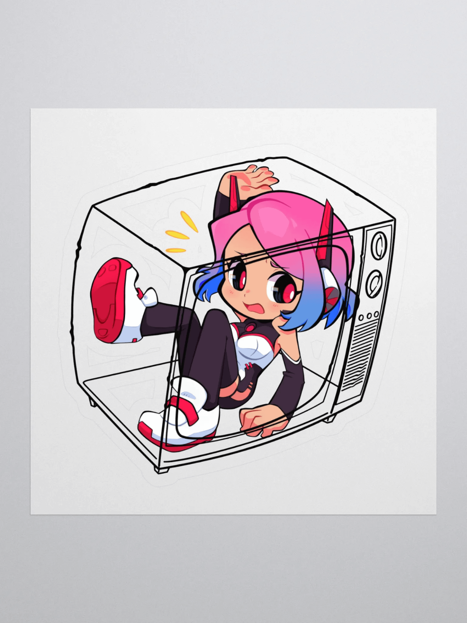 Xeraphine TV Sticker (Holographic) product image (2)