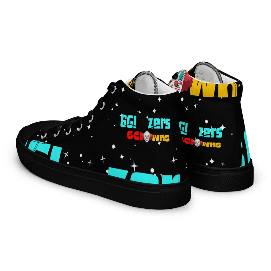 DA6iXXWRLD X 6IXX 1'S DARK SIDERS HIGH TOPS 6GLAZERS & 6CLOWNS product image (6)