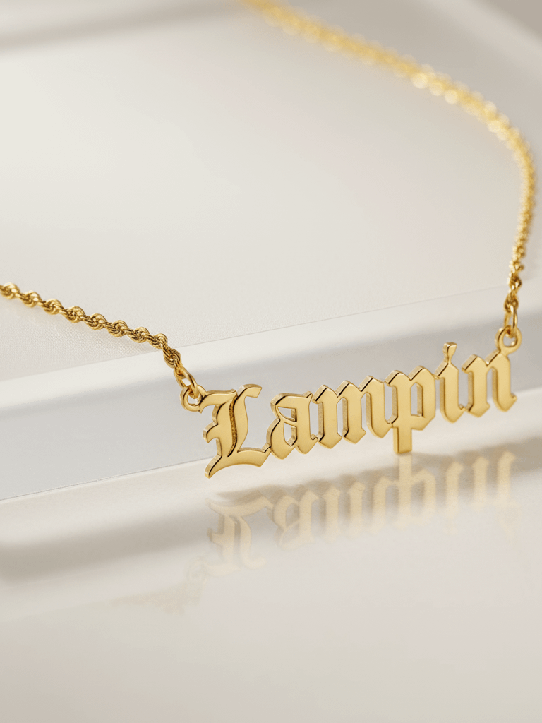 Lampin' Gold Plated Necklace product image (1)