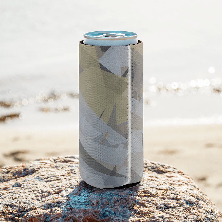 Geometric Elegance Can Cooler product image (8)