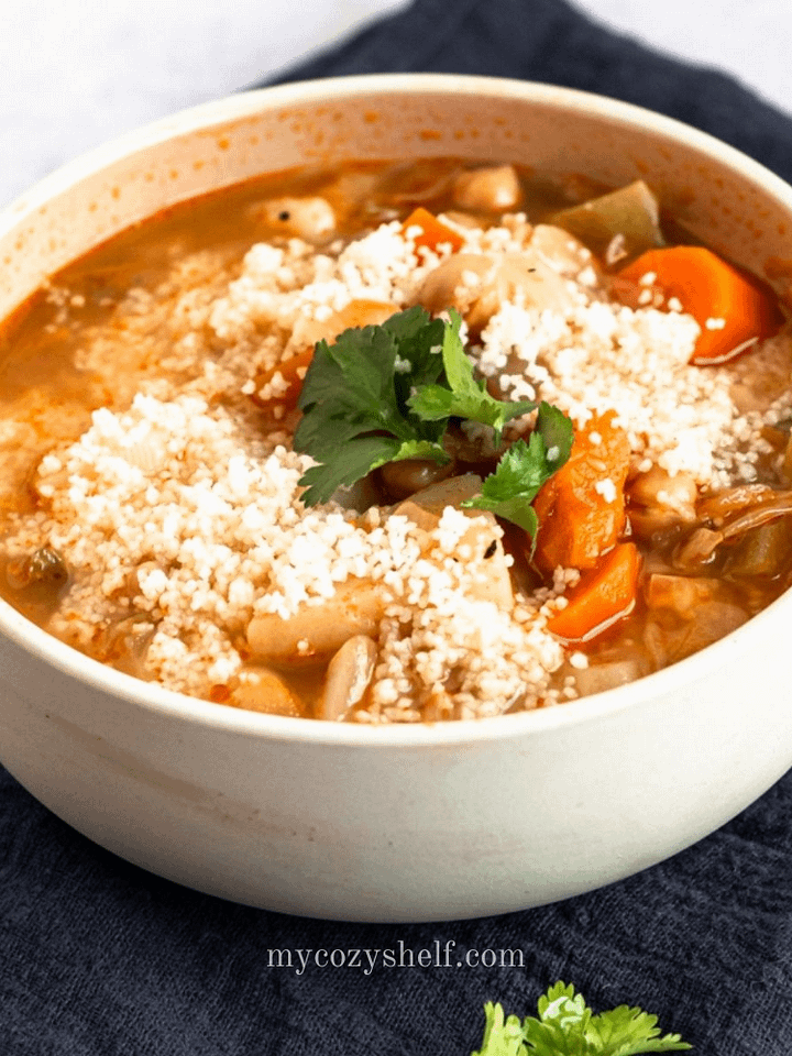 Couscous with Seven Vegetables Moroccan Recipe eBook product image (1)