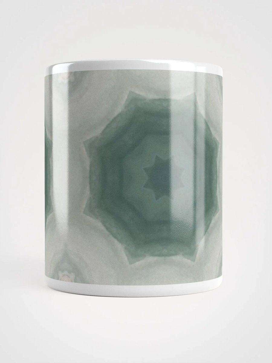 Green and White Geometric Patterned Design product image (5)