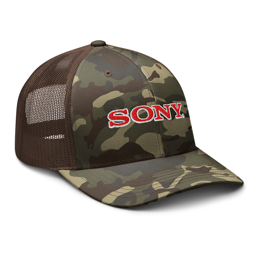 Sony big logo military style cap product image (6)