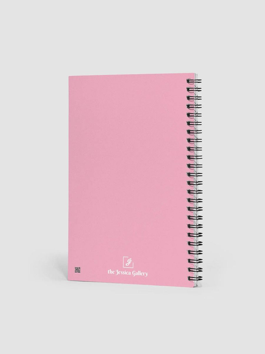 Very Demure Cute Ghost Dotted Spiral Notebook product image (4)