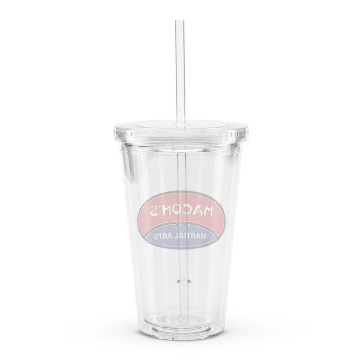 Double Wall Clear Plastic Tumbler (16 oz) product image (2)