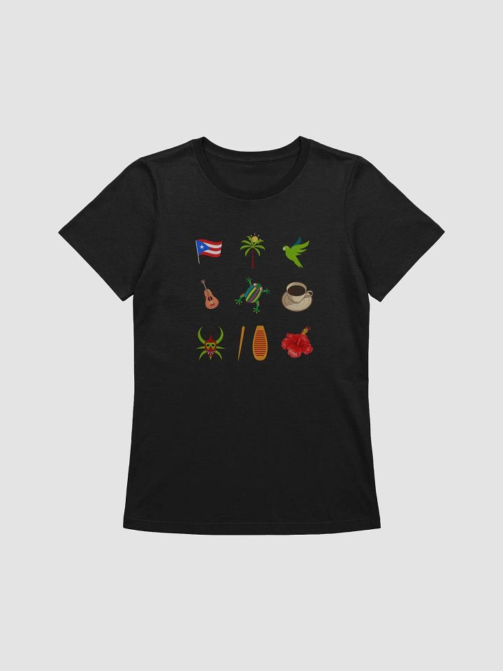 Símbolos de Puerto Rico Camiseta de Mujer product image (1)