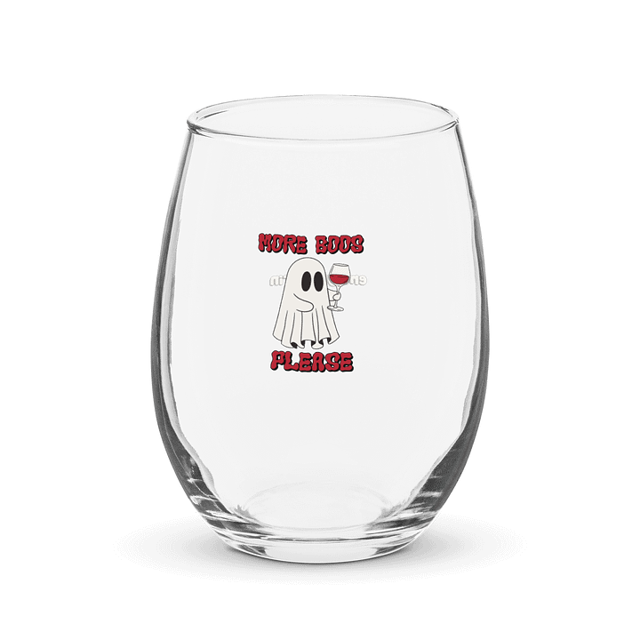 More Boos Please Wine Glass product image (1)