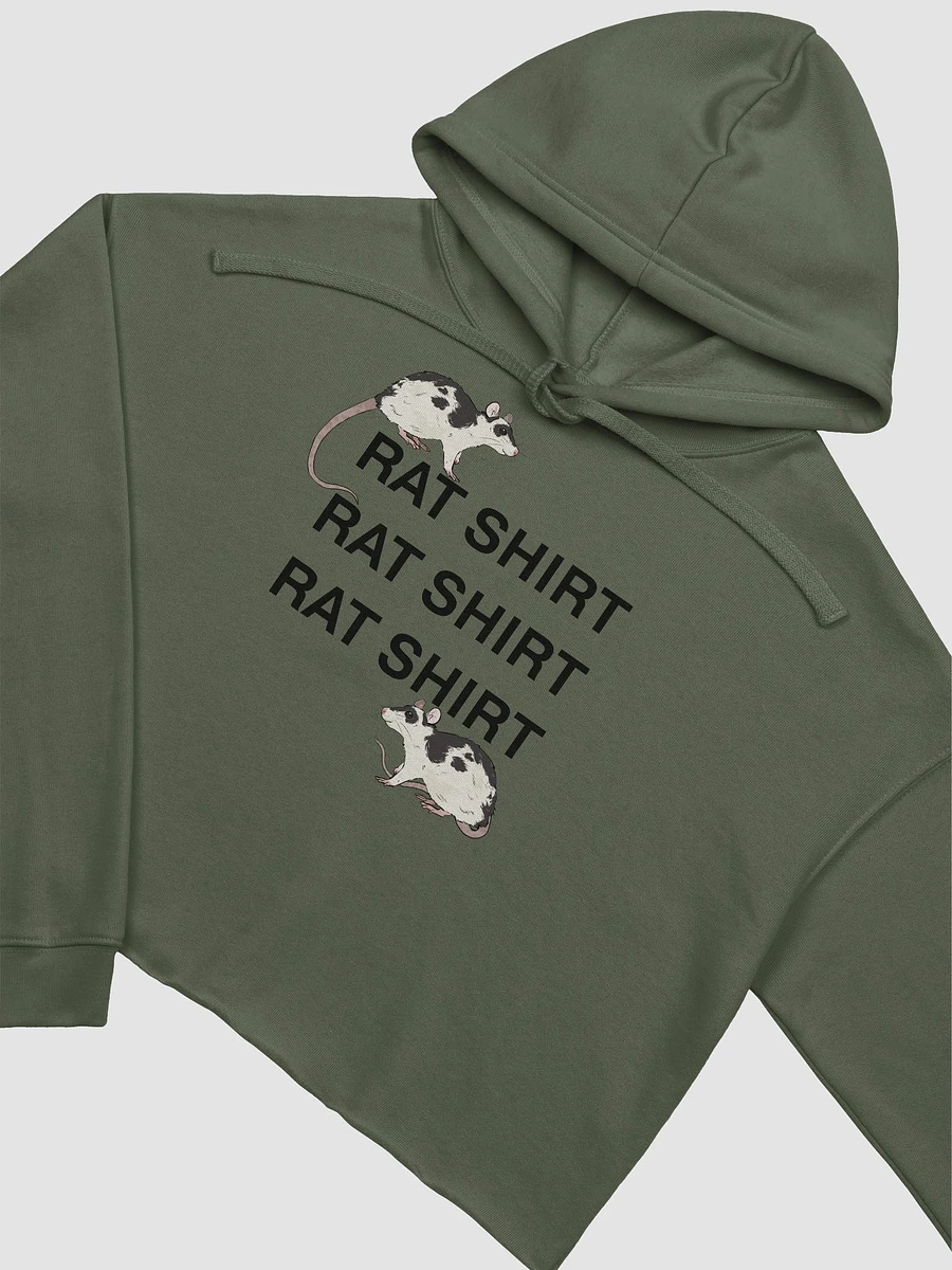 Rat Shirt 2023 fleece crop hoodie product image (4)