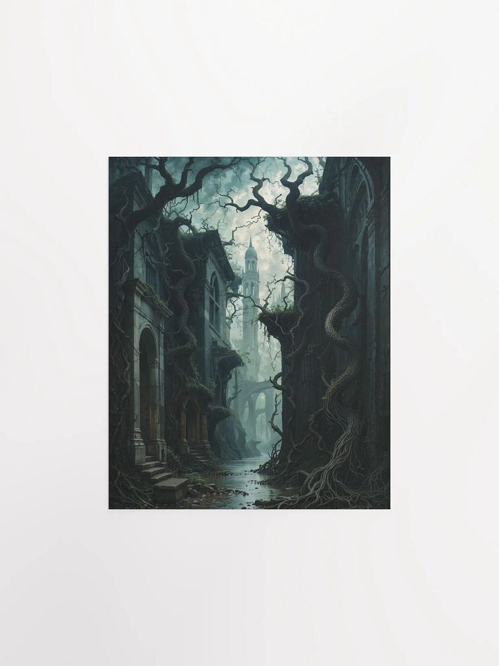 Gothic Urban Pathway Poster product image (6)