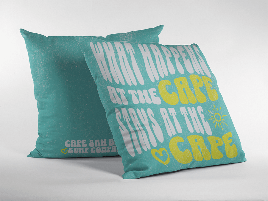 What Happens at the Cape Pillow product image (2)