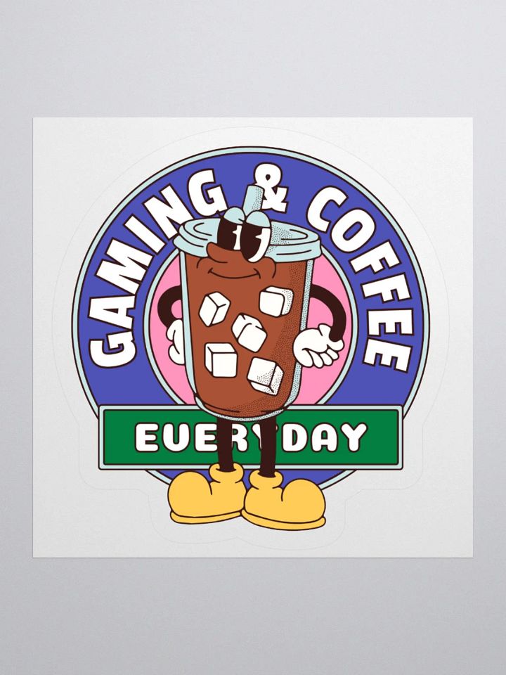Gaming & Coffee Sticker product image (2)